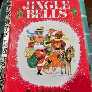 Vintage Christmas Little Golden Book Jingle bell